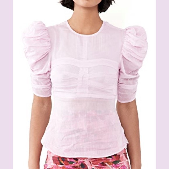 Isabel Marant Tops - Isabel Marant Pink Kobiacili Top Size XS US or 34 France